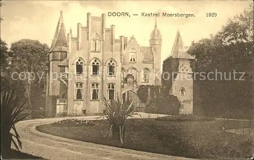 Doorn Niederlande Kasteel Moersbergen Schloss / Utrechtse Heuvelrug /Utrecht