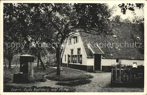 Doorn Niederlande Oude Boerderij met Pomp / Utrechtse Heuvelrug /Utrecht