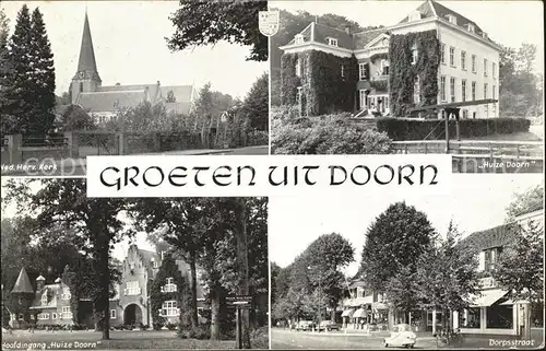 Doorn Niederlande Kerk Huize Dorpsstraat / Utrechtse Heuvelrug /Utrecht
