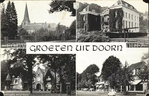 Doorn Niederlande Kerk Huize Dorpstraat / Utrechtse Heuvelrug /Utrecht