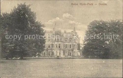 Doorn Niederlande Huize Hyde Park Schloss / Utrechtse Heuvelrug /Utrecht