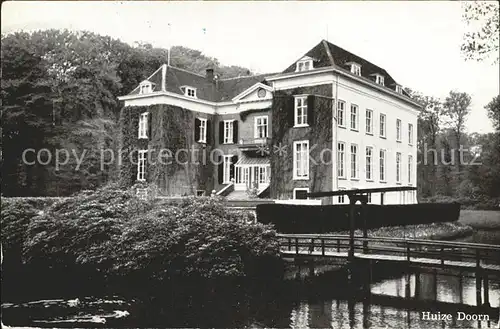 Doorn Niederlande Huize Schloss Bruecke / Utrechtse Heuvelrug /Utrecht