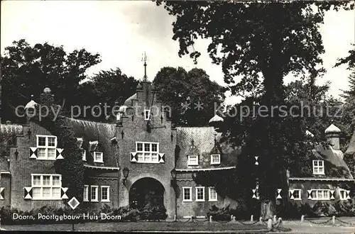 Doorn Niederlande Poortgebouw Huize Schloss / Utrechtse Heuvelrug /Utrecht