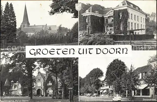 Doorn Niederlande Kerk Huize Dorpsstraat / Utrechtse Heuvelrug /Utrecht