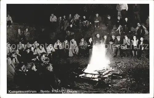 Doorn Niederlande Kampeercentrum Bonte Vlucht Kampvuur Lagerfeuer / Utrechtse Heuvelrug /Utrecht