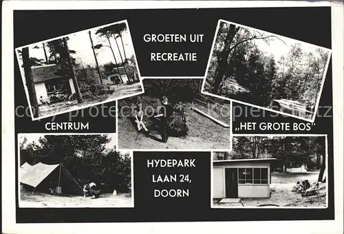 Doorn Niederlande Recreatiecentrm Het grote bos Bungalows / Utrechtse Heuvelrug /Utrecht