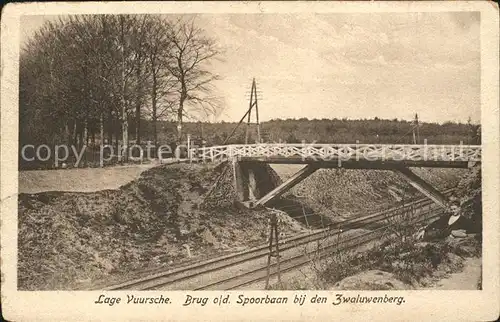 Lage Vuursche Brug Spoorbaan Zwaluwenberg Kat. Lage Vuursche