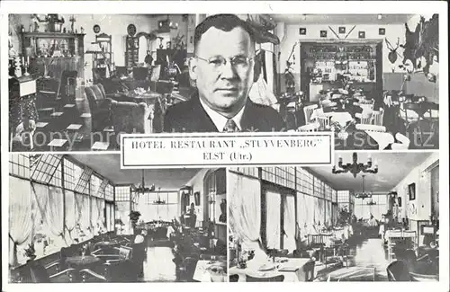 Elst Gelderland Hotel Restaurant Stuyvenberg  Kat. Overbetuwe