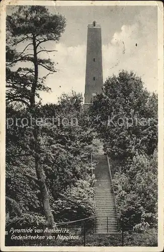 Maarn Gedenkteken van Napoleon Pyramide van Austerlitz Kat. Maarn