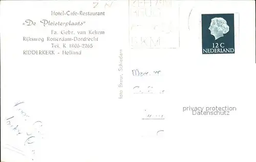 Ridderkerk Hotel Cafe Restaurant De Pleisterplaats