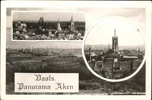 Vaals Panorama Aken Kat. Niederlande