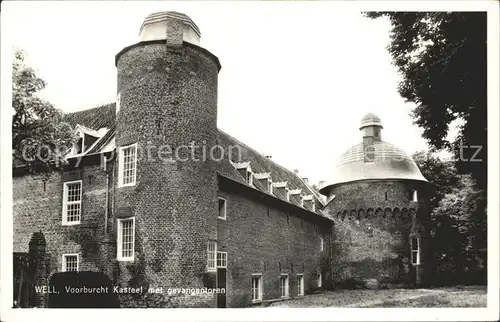 Well Limburg Voorburcht Kasteel met gevangentoren