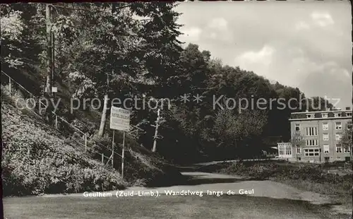 Geulhem Geulem Wandelweg langs de Geul Kat. Limburg Valkenburg