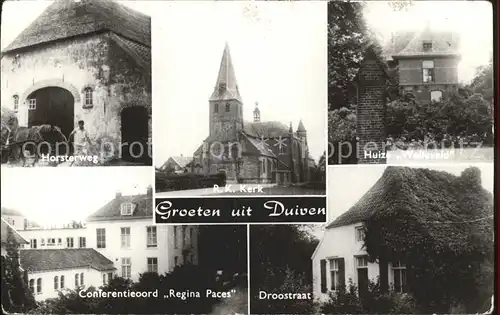 Duiven Horsterweg Kerk Huize Welleveld Droostraat Conferentieoord Regina Paces