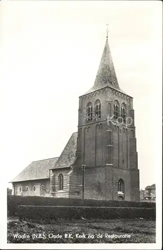 Waalre Oude RK Kerk na de Restauratie