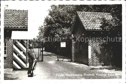 Vught Frederik Hendrik Kazerne Hoofdingang Kat. Vught