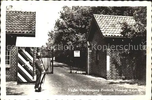 Vught Frederik Hendrik Kazerne Hoofdingang Wache Kat. Vught