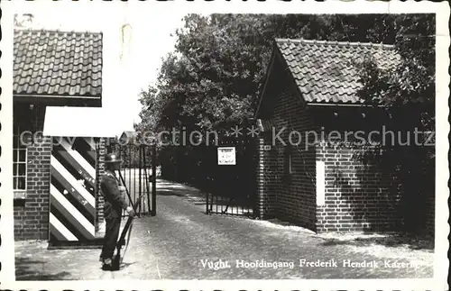 Vught Frederik Hendrik Kazerne Hoofdingang Kat. Vught