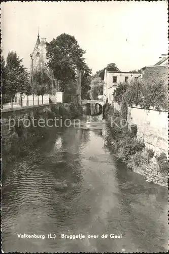 Valkenburg aan de Geul Bruggetje over de Geul / Valkenburg /Maastricht