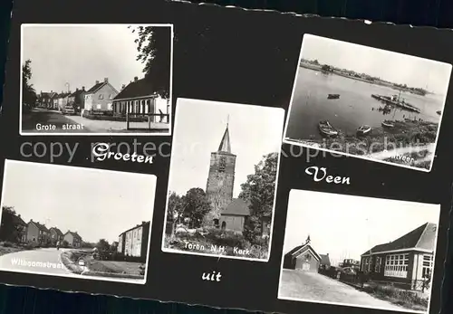 Veen Niederlande Grote Straat Pontveer Witboomstraat Toren Kerk