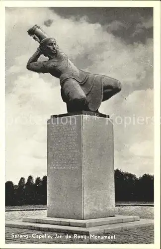 Sprang Capelle Grafmonument Jan de Rooij