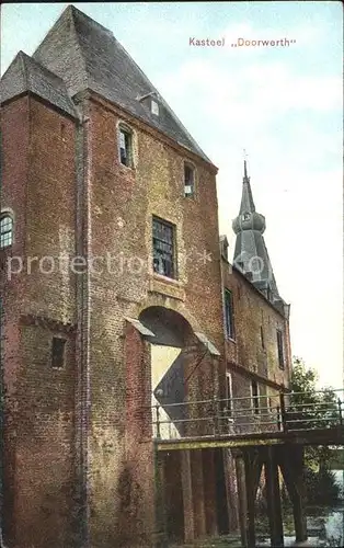 Doorwerth Kasteel Bruecke Kat. Doorwerth