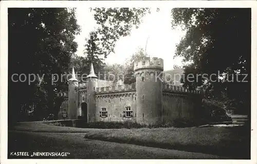 Niederlande Kasteel Henkenshage Kat. Niederlande