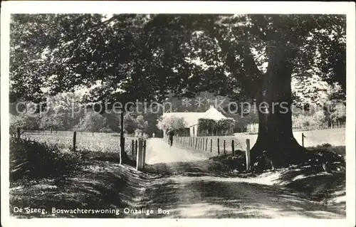 De Steeg Boswachterswoning Onzalige Bos Kat. Rheden