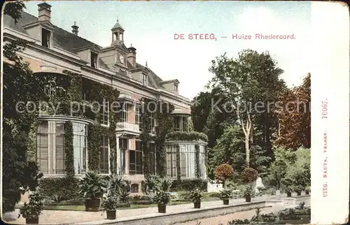 De Steeg Huize Rhederoord Kat. Rheden