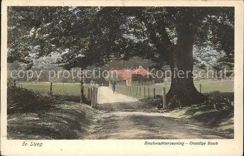 De Steeg Boschwachterswoning Onzalige Bosch Kat. Rheden