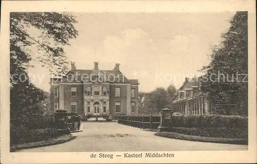 De Steeg Kasteel Middachten Kat. Rheden