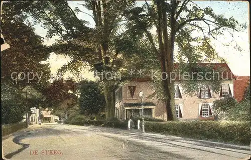 De Steeg Strasse Gebaeude Kat. Rheden