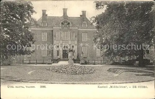 De Steeg Kasteel Middachten Kat. Rheden