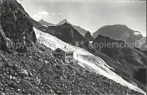 Zermatt VS Zinalrothornhuette Dom Taeschhorn Alphubel Kat. Zermatt