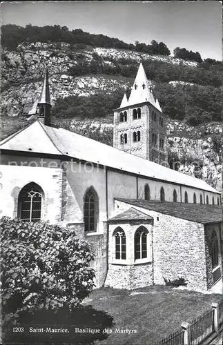Saint Maurice VS Basilique Martyrs Kat. Sankt Moritz Wallis
