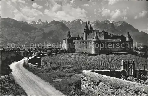 Aigle VD Chateau Alpes  Kat. Aigle