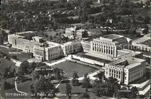 Geneve GE Le Palais des Nations Unies Kat. Geneve