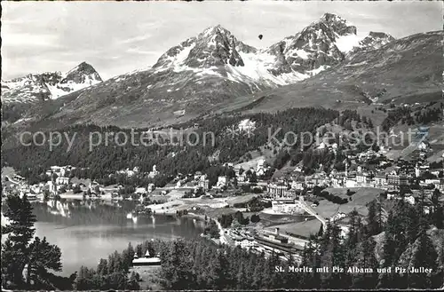 St Moritz GR Piz Albana Piz Julier Kat. St Moritz