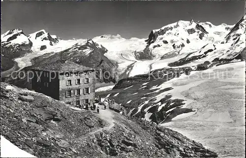 Zermatt VS Belvedere Rimpfischhorn Monte Rosa Kat. Zermatt