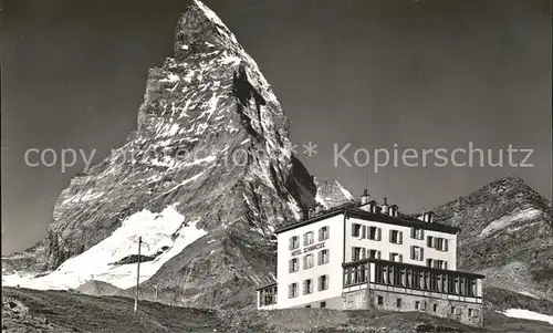 Zermatt VS Hotel Schwarzsee Matterhorn Kat. Zermatt