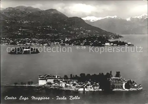 Isola Bella Fliegeraufnahme Kat. Lago Maggiore