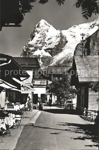 Muerren BE Dorfstrasse Eiger Kat. Muerren