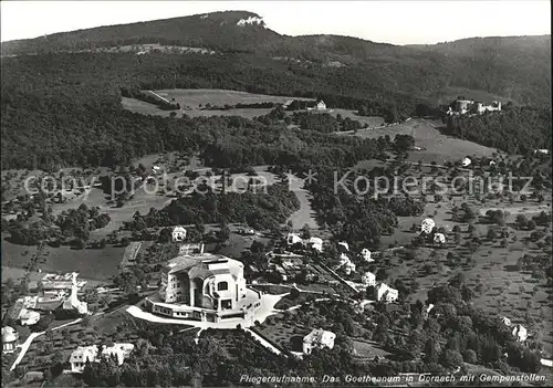 Dornach SO Fliegeraufnahme Goetheanum Gempenstollen Kat. Dornach