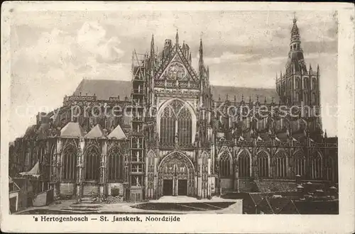 S Hertogenbosch St. Janskerk Noordzijde Kat. Den Bosch Niederlande