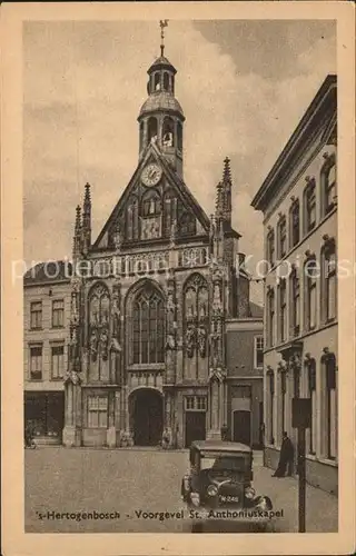 S Hertogenbosch Voorgevel St. Anthoniuskapel Kat. Den Bosch Niederlande