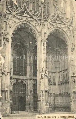 S Hertogenbosch Poort St. Janskerk  Kat. Den Bosch Niederlande