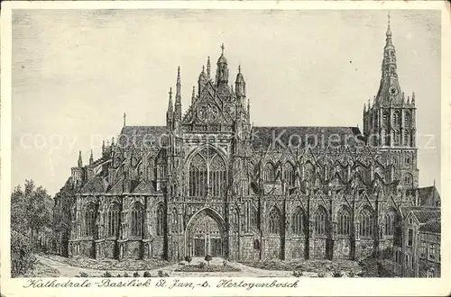 S Hertogenbosch Kathedrale Basieliek St. Jan  Kat. Den Bosch Niederlande