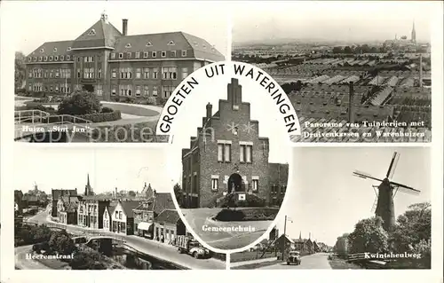 Wateringen Niederlande Huize Sint Jan Tuinderijen Molen Gemeentehuis Heerenstraat
