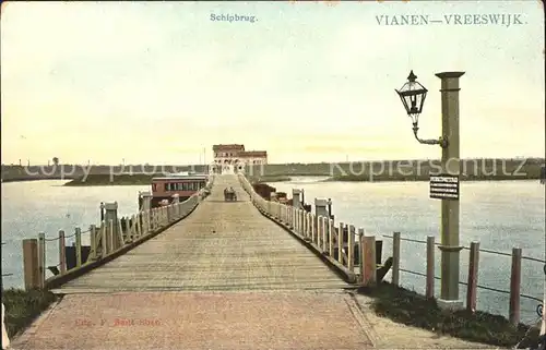 Vianen Vreeswijk Schipbrug Schiffsbruecke