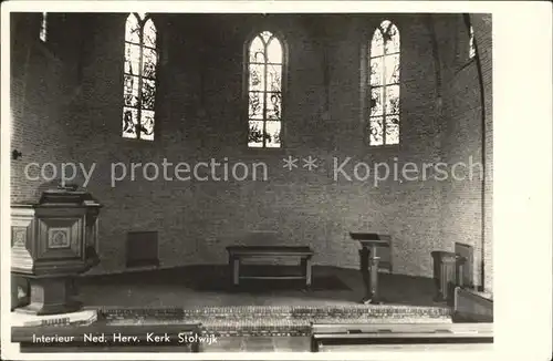 Stolwijk Interieur Ned Herv Kerk